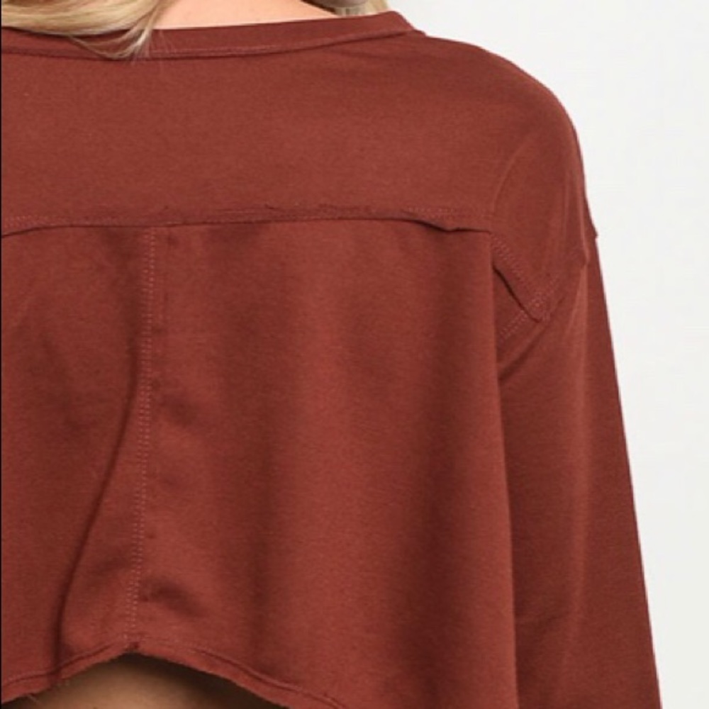 EARTH HIGH LOW SWEATSHIRT - Picture 5 of 9